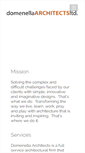 Mobile Screenshot of domenellaarchitects.com